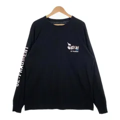 uniform experiment ユニフォームエクスペリメント 23SS FRAGMENT JAZZY JAY フラグメント L/S TEE プリント ロングスリーブTシャツ ブラック Size 4