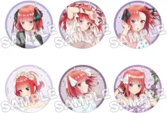 【中古】バッジ・ビンズ 全6種セット 「五等分の花嫁∽ トレーディング缶バッジコレクション 中野二乃」