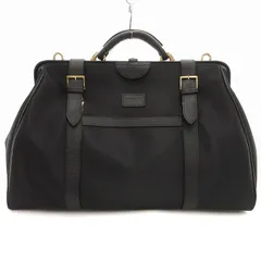 KENZO ボストンバッグ 2WAY ナイロン×レザー ブラック 美品 ケンゾー 2way ボストンバッグ ダレスバッグ型 レザー