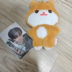 ATEEZホンジュン　衣装付　ぬいぐるみ！ ホンジュン ATEEZ☆ポップアップCALLING ぬいぐるみ トレカ