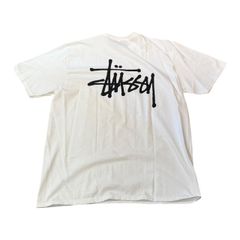 Stussy Stock logo Tee White 未使用 L
