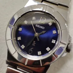 セイコー ダイヤ28P ブルーフェイス 腕時計 SEIKO-