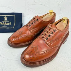 最終値下げ！Trickers バートンウイングチップ24-24.5cm (5E) トリッカーズ バートン|BOURTON ACORN ウィングチップ メンズ