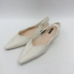 ◇ ⊂ EVOL イーボル パンプス サイズ23.5 ホワイト系 レディース E  【1411280029343】