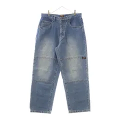 日本製！ 34 Supreme Baggy Jean Washed Indigo