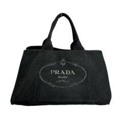 プラダ IBG642 Lサイズ カナパGM トートバッグ PRADA ブラック