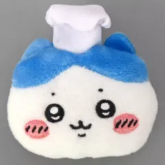【中古】バッジ・ピンズ [単品] ハチワレ コックさんなぬいぐるみおかおバッジ 「ちいかわ なんか小さくてかわいいやつ ちいかわレストラン」