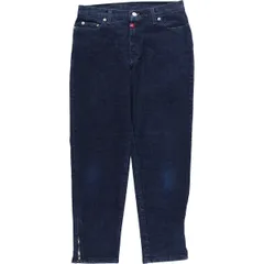 古着 ラルフローレン Ralph Lauren POLO JEANS COMPANY バットダイ テーパードデニムパンツ レディースL(w29)相当/eaa528377