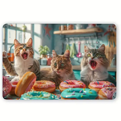 猫雑貨 ブリキ看板 c9