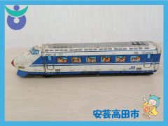 A-5 昭和レトロ イチコー 東北 上越新幹線 200系 ブリキ 鉄道模型 置物