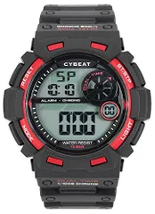【特価セール】スポーツウォッチ 10気圧防水デジタルウォッチ ACY14-BK [J-アクシス] メンズ ブラックのサムネイル