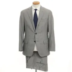 【中古】ベルベスト Belvest ウールモヘヤ 3B セットアップ スーツ グレー【サイズ46】【メンズ】のサムネイル