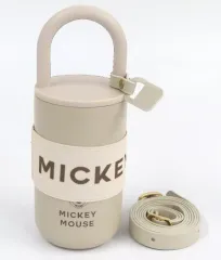 【中古】マグカップ･湯のみ ミッキーマウス タンブラー ステンレス ハンドル ストラップ付き Drinkware 「ディズニー」 ディズニーストア限定