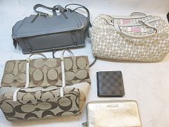 MER694  COACH コーチ　LOUIS VUITTON ルイヴィトン  JIMMY CHOO ジミーチュウ　シグネチャー トート　ハンド　バッグ　財布などまとめ売り