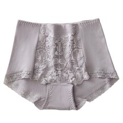 ハイウエストショーツ レディース 綿 すっぽり 深ばき ストレッチレース エレガント 花柄 引き締め 伸縮性 通気性 大きいサイズ 下着 rs028