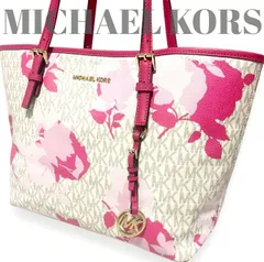 MICHAEL KORS  マイケルコース　トートバッグ　花柄　ピンク