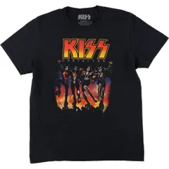 古着 KISS キッス プリント バンドTシャツ バンT メンズL相当/eaa522279