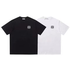 LOEWE レディース メンズ 半袖tシャツ 夏服Ｔシャツ 半袖 春 夏 秋 通気性 並行輸入品 トップス 男女兼用 カジュアル ストリートファッション Y28