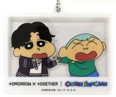 [중고] 열쇠 고리 휴닝 카이 아크릴 키 체인 [TOMORROW X TOGETHER × 크레용 신짱]
