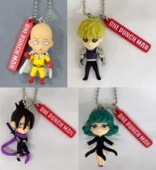 【中古】キーホルダー・マスコット(キャラクター) 全4種セット 「ワンパンマン フィギュアキーチェーン」