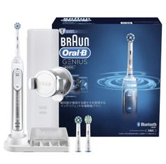 【新品未開封】BRAUN ブラウン 電動歯ブラシ オーラルB ジーニアス ホワイト 8000 D7015355XC