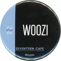 【中古】バッジ・ピンズ(男性) ウジ 缶バッジ(NAME2) 「SEVENTEEN CAFE」 追加グッズ