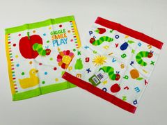 ハンドタオル 2枚セット はらぺこあおむし 子供