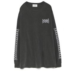 MAYO Checkered Flag Rip Long Sleeve Tee