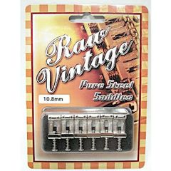 Raw Vintage RVS-108 pure steel saddles 10.8mm/JPNピッチサドル〈ロービンテージ〉