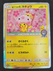 ポケモンカード　桜アフロのピカチュウ　HP60(211/SM/P)