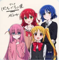 ぼっち・ざ・ろっく! 展 × MGカフェ コースター 4種セット ぼっち・ざ・ろっく！展 コラボMGカフェ コースター 後藤ひとり 山田