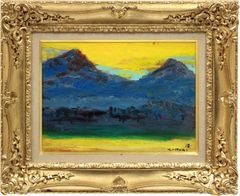 原精一 スペイン イビザ風景 油彩画 - メルカリ