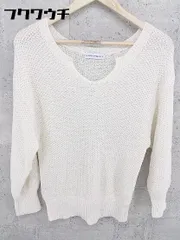 ◇ URBAN RESEARCH アーバンリサーチ リネン混 ニット 長袖 セーター FREE アイボリー レディース  【1002800914159】