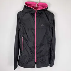 アディダス 蘭 グラフィック ウインドブレーカー ジャケット ナイロン パーカー L ブラック M67196 レディース ADIDAS スポーツ ランニングウェア