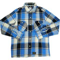 Size【M】 WTAPS ダブルタップス 15SS UNION LS 02 長袖シャツ 青 【中古品-良い】 20822048