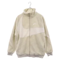 NIKE (ナイキ) BIG SWOOSH BOA JACKET ナイキ ビッグスウッシュ ボアジャケット BQ6546-070 オフホワイトのサムネイル