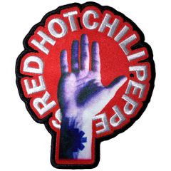 オフィシャル バンドワッペン レッドホットチリペッパーズ RED HOT CHILI PEPPERS Asterwrist レッド 赤