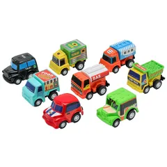 オンダ プルバックカー コレクション 街の乗り物 遊んで学べる 8台入り 0
