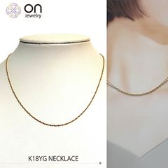 未使用〉ete K18YG ロングネックレス グレイン 80cm - メルカリ