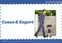 【中古】キャラカード 毛利小五郎＆江戸川コナン 「名探偵コナン ブロマイドコレクション」