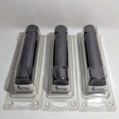 【ferris File-A-Wax Style T-250 Flat-Sided Tube】 フェリス チューブワックス パープル　３個セット