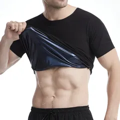 サウナスーツ 半袖 メンズ サウナグッズ 発汗 tシャツ インナー ランニング