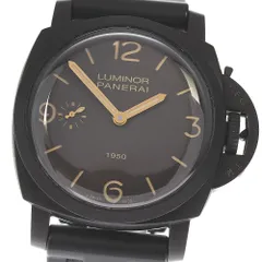 パネライ PANERAI PAM00617 ルミノール1950 3DAYS チタニオ スモールセコンド 手巻き メンズ 美品 _738731