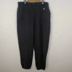 Champion チャンピオン スウェットパンツ ワンポイントロゴ ブラック XLサイズ メンズ 古着 ストリート スポーツMIX