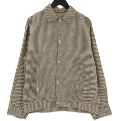 COMOLI 22SS ストライプブルゾン サイズ2
