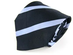 バナナリパブリック ブランドネクタイ ストライプ柄 シルク イタリア製 メンズ ブラック Banana Republic 【中古】