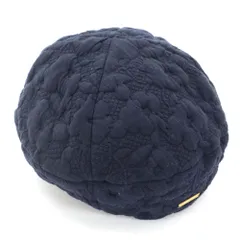 カオリノモリ 日本製 ベレー帽  ネイビー系 kaorinomori レディース