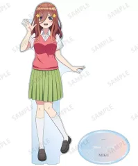 【中古】アクリルスタンド・アクリルパネル 中野三玖 描き下ろし 衣装交換ver. 第2弾 超特大アクリルスタンド 「五等分の花嫁∽」