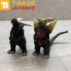 BANDAI バンダイ ムービーモンスターシリーズ ゴジラ 2005 スペースゴジラ ソフビ フィギュア 2体セット | TOYSKING.NEWS