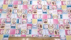 ちいかわ、生地幅110cm×長さ100cm、マルチ
